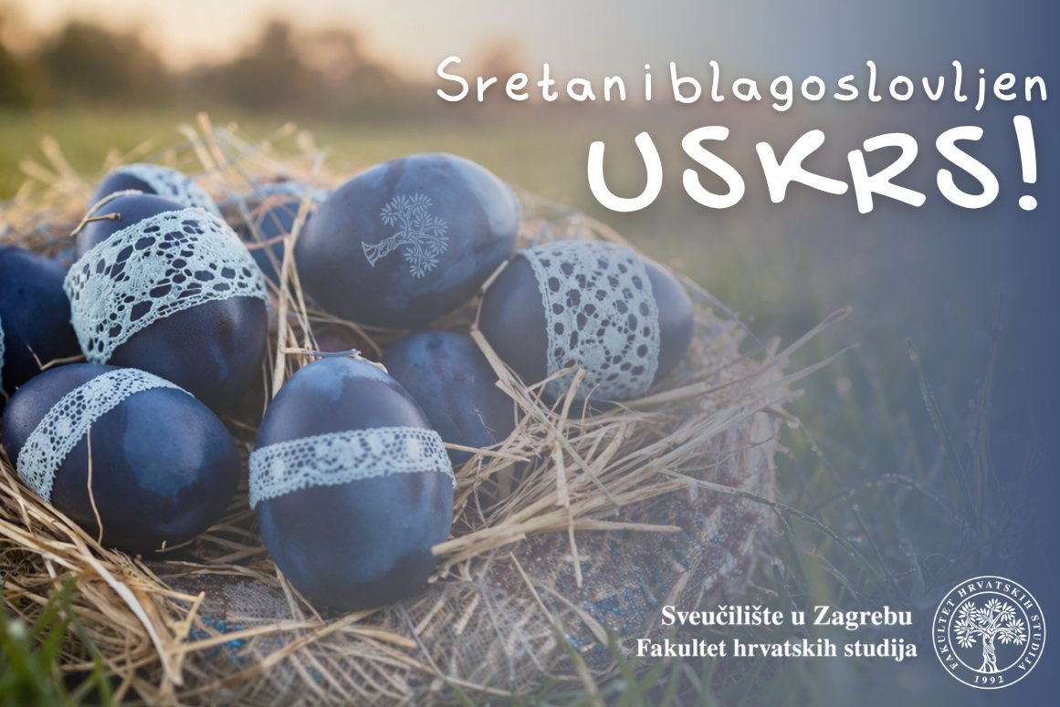 Uskrsna čestitka Fakulteta hrvatskih studija